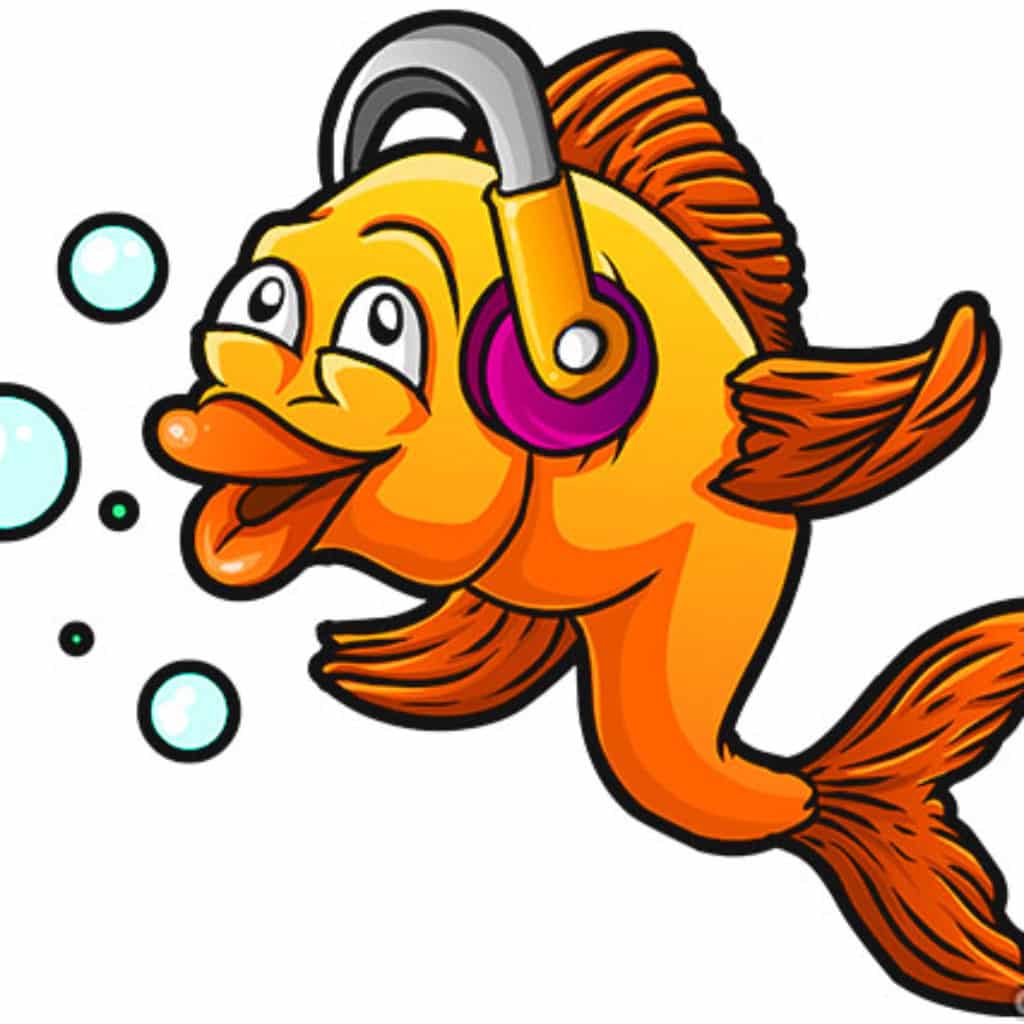 can goldfish hear sounds